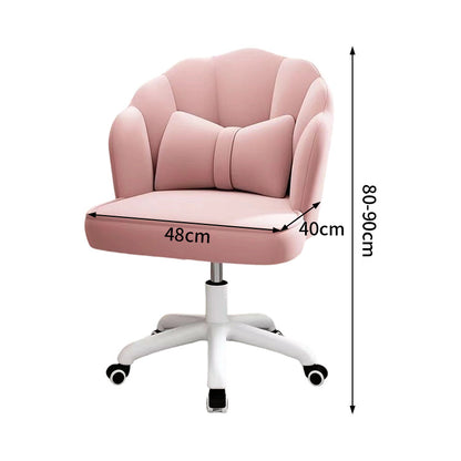 チェア　スタイリッシュ　モダン　かわいい　回転可能　昇降機能　肘掛け　背もたれ　チェアベース　キャスター付き　SNY-C074
