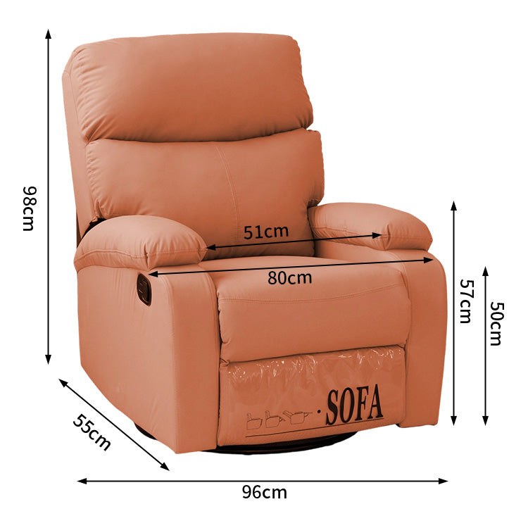 ソファ　高反発ウレタンフォーム　マイクロファイバーレザー　リクライニング機能　カーボンスチール　背もたれ　肘掛け　SNSF-C173