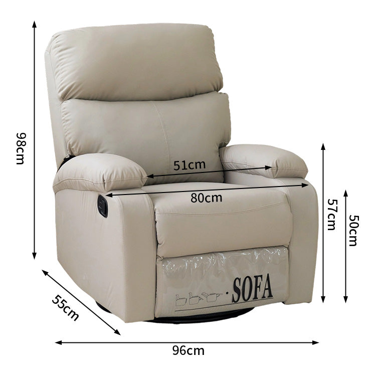 ソファ　高反発ウレタンフォーム　マイクロファイバーレザー　リクライニング機能　カーボンスチール　背もたれ　肘掛け　SNSF-C173