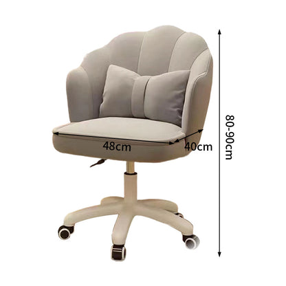 チェア　スタイリッシュ　モダン　かわいい　回転可能　昇降機能　肘掛け　背もたれ　チェアベース　キャスター付き　SNY-C074