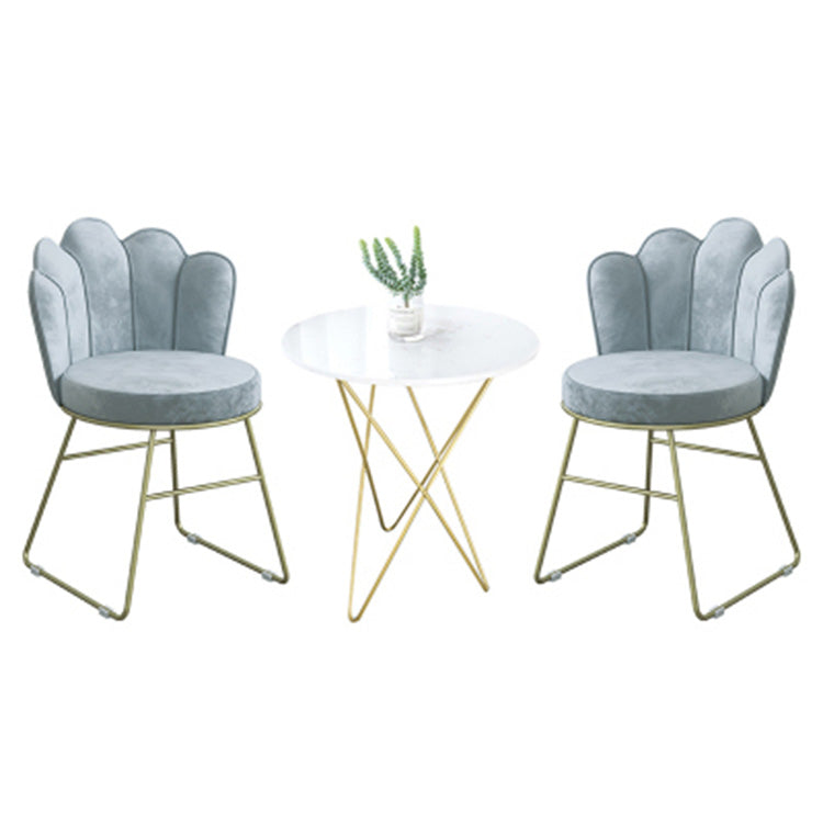 アイアン脚　安定性　フランネル　高反発ウレタン　柔らか　木製天板　マーブル柄　テーブル　チェア　応接セット　おしゃれ　モダン　高級感　カスタマイズ可能　JDZH-C011