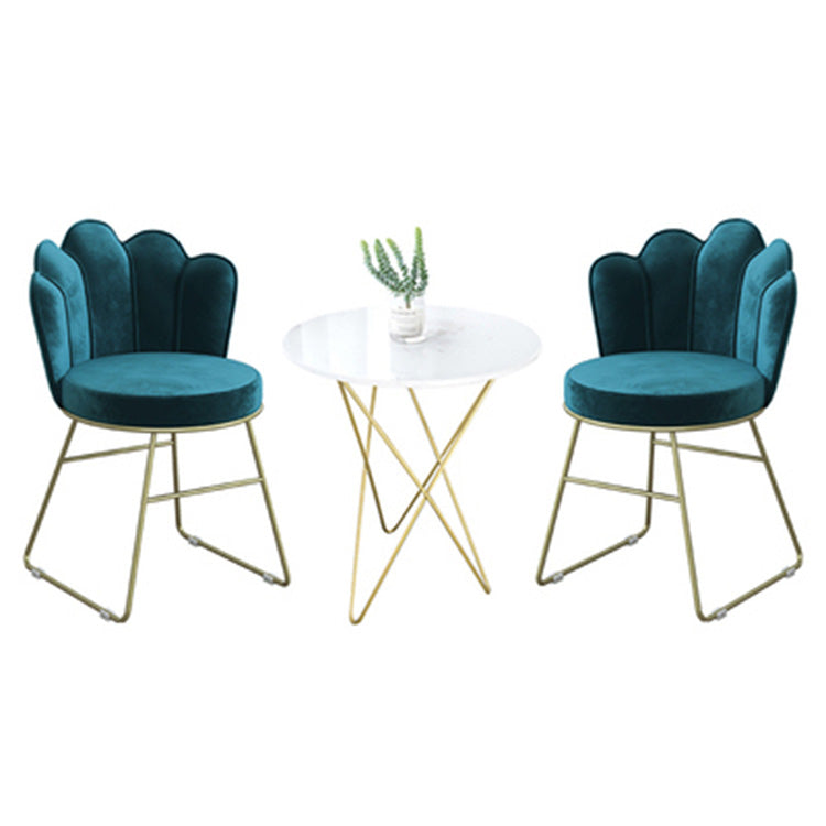 アイアン脚　安定性　フランネル　高反発ウレタン　柔らか　木製天板　マーブル柄　テーブル　チェア　応接セット　おしゃれ　モダン　高級感　カスタマイズ可能　JDZH-C011