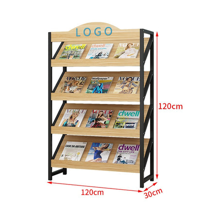 マガジンラック　ディスプレイラック　書類整理棚　雑誌入れ　木目調　高耐荷重　アジャスター付き　緩衝蝶番付き　扉付き収納　シンプルモダン　ホワイト　ナチュラル