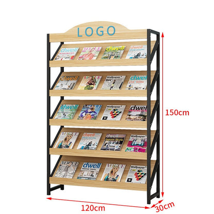 マガジンラック　ディスプレイラック　書類整理棚　雑誌入れ　木目調　高耐荷重　アジャスター付き　緩衝蝶番付き　扉付き収納　シンプルモダン　ホワイト　ナチュラル