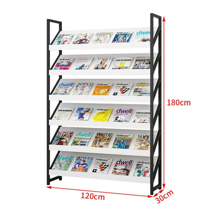 マガジンラック　ディスプレイラック　書類整理棚　雑誌入れ　木目調　高耐荷重　アジャスター付き　緩衝蝶番付き　扉付き収納　シンプルモダン　ホワイト　ナチュラル