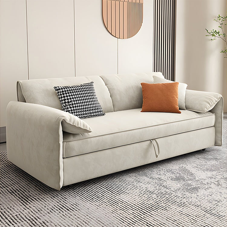 ソファー　ベッド　ソファーベッド　リビング　ポリエステル　広い座面　来客用　ウレタン　隠れ収納　ラテックス　人間工学　機能的　使い勝手　カジュアル　CHICKAGU