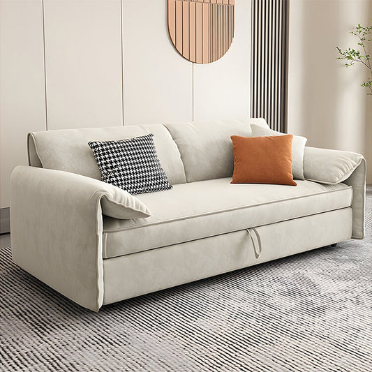 ソファー　ベッド　ソファーベッド　リビング　ポリエステル　広い座面　来客用　ウレタン　隠れ収納　ラテックス　人間工学　機能的　使い勝手　カジュアル　CHICKAGU