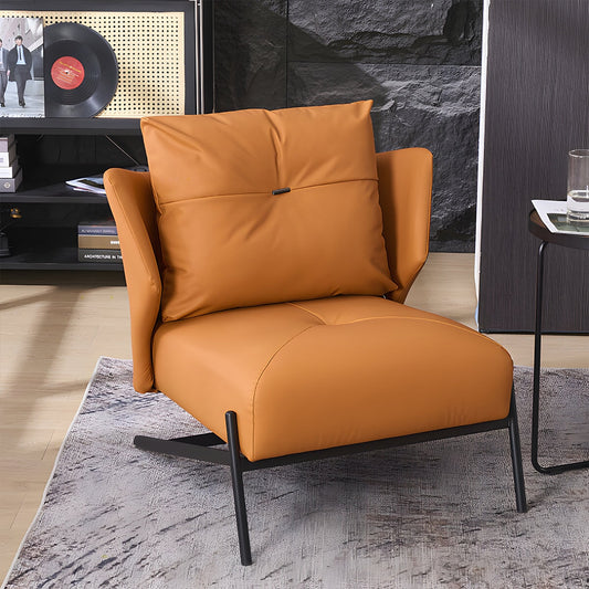 インドアチェア　インドア　チェア　リビング　人間工学　フィット感　キズ防止　合成皮革　耐水性　弧状　ウレタン　柔らか　炭素鋼フレーム　三角構造　安定　デザイン性　シンプル　カスタマイズ可能　SNY-C036 chickagu