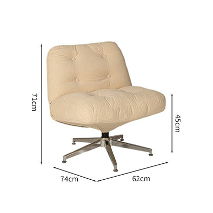 フィット感　柔らか　折りたたみ可能　コーデュロイ生地　保温性　肘掛なし　回転可能　五本脚ベース　安定性　チェア　ふっくら　上質　快適　YZ-K010