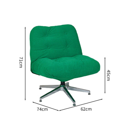 フィット感　柔らか　折りたたみ可能　コーデュロイ生地　保温性　肘掛なし　回転可能　五本脚ベース　安定性　チェア　ふっくら　上質　快適　YZ-K010