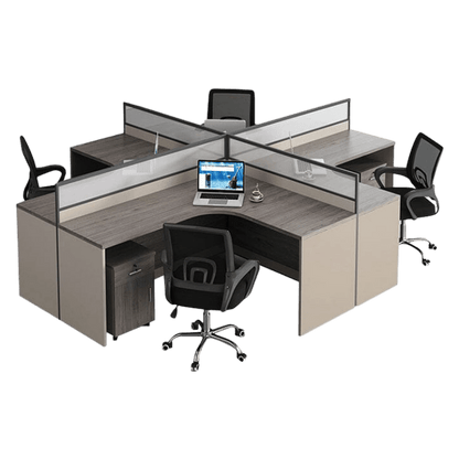 オフィスデスク　事務机　ワークデスク　Ｌ型デスク　サイドワゴン　組み合わせ自由　カスタマイズ可能引き出し　木目調　モダン　カスタマイズ可能　BGZ-C040　CHICKAGU