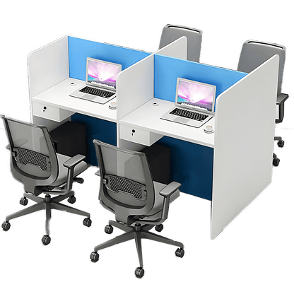オフィスデスク　ワークデスク　役員デスク　学習机　組み合わせ自由　配線孔付き　錠前付き引き出し　トップパネル付き　シンプル　ホワイト　カスタマイズ可能　BGZ-C022　CHICKAGU