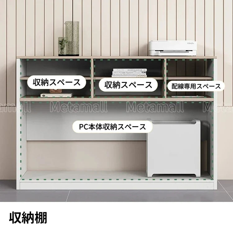 連結型対向型ワークデスク　事務机　オフィス用　多機能　デスクパーテーション　プライバシー保護　大容量収納　オフィス収納　書類整理　整理整頓　頑丈設計　高耐久　エコ素材　カスタマイズ可能 　BGZ-M095