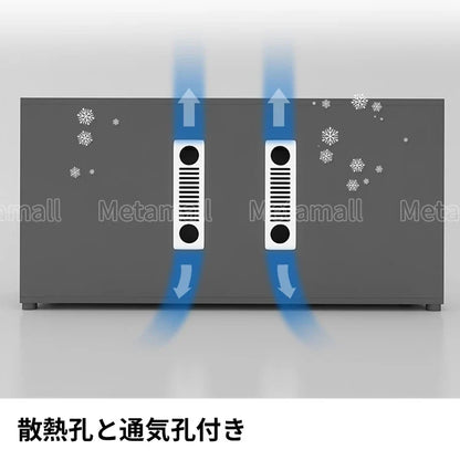 オフィスデスク　ワークデスク　パソコンデスク　事務机　サイドキャビネット付き　防錆加工　散熱孔付き　通気孔　シンプル　ホワイト　グレー　カスタマイズ可能　BGZ-M081