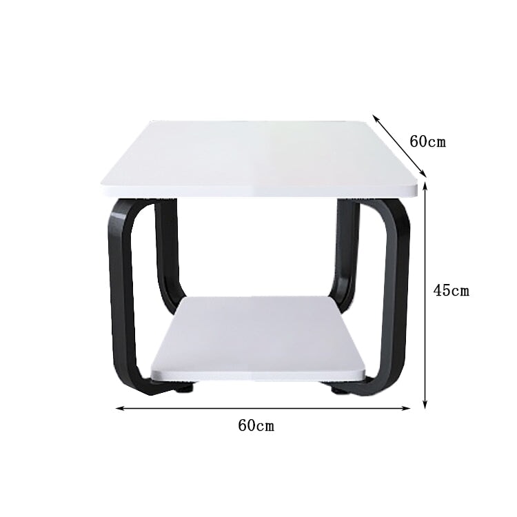 センターテーブル　テーブル　応接用　リビング　スチールフレーム　耐久性　焼付塗装　滑り止め　角丸加工　シンプル　モダン　落ち着き　シンプル　グレー　カスタマイズ可能　SNZ-C027