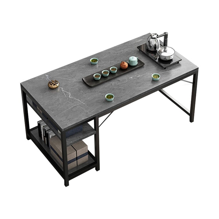 テーブル　ティーテーブル　茶テーブル　お茶用　ちょうどいい広さ　パーティクルボード　スチールフレーム　三角構造　安定性　耐久性　落ち着き　簡素　上質　SNZ-C030　chickagu